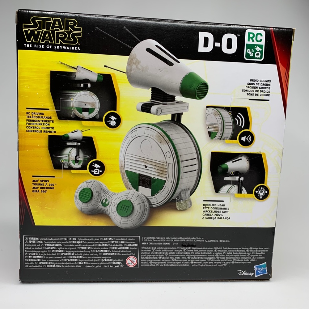 Star Wars Remote Control D-O Rolling Toy - Picture 3 of 4